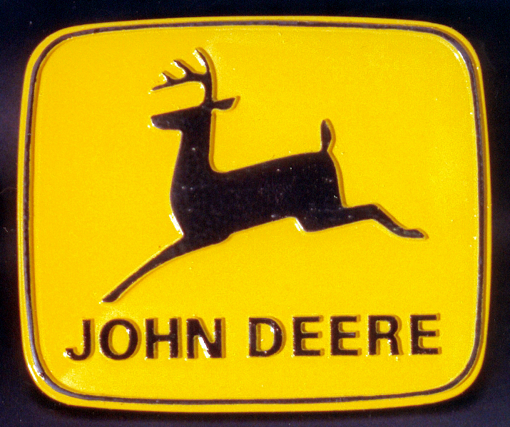 John Deere Plakette